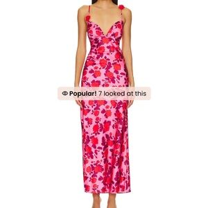 Huda Maxi Dress in Pink REVOLVE For Love and Lemons